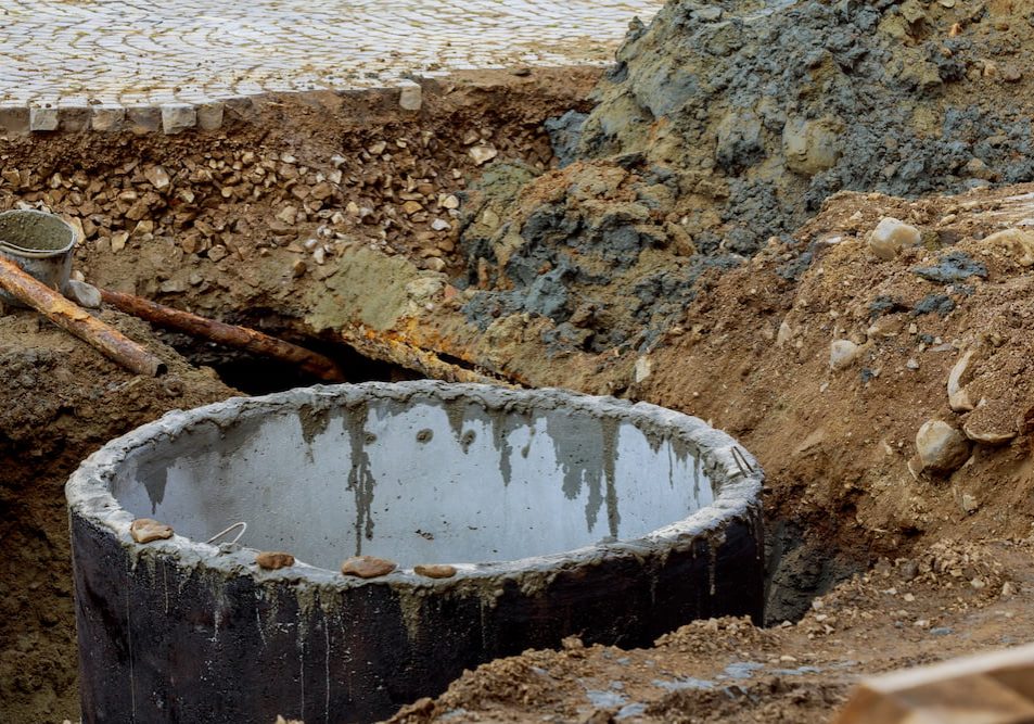 Soil permeability septic
